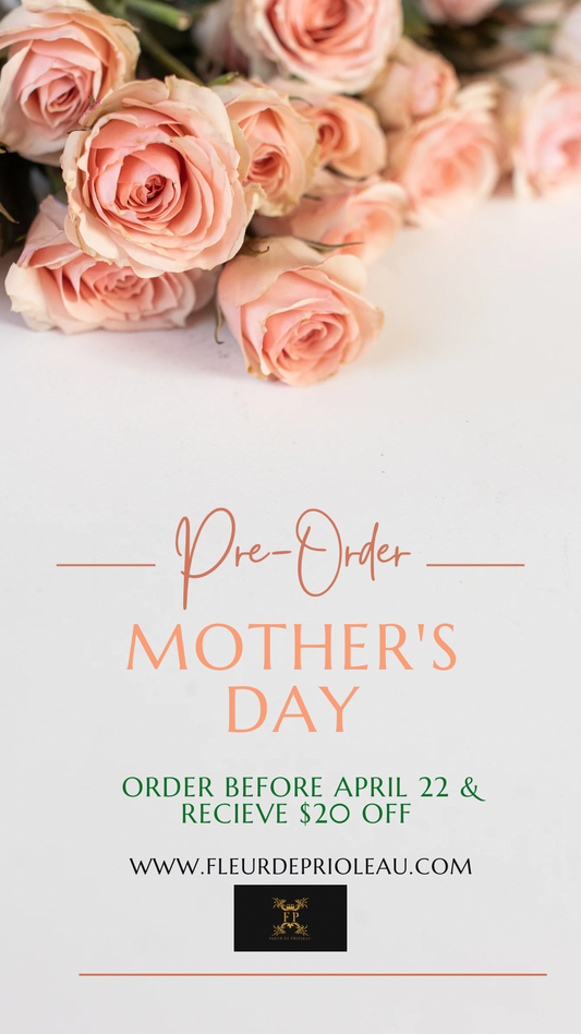 Mother’s Day: 25 Bouquet Pre-Order Deposit